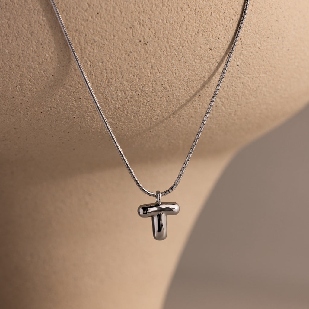 Bubble Letter Necklace