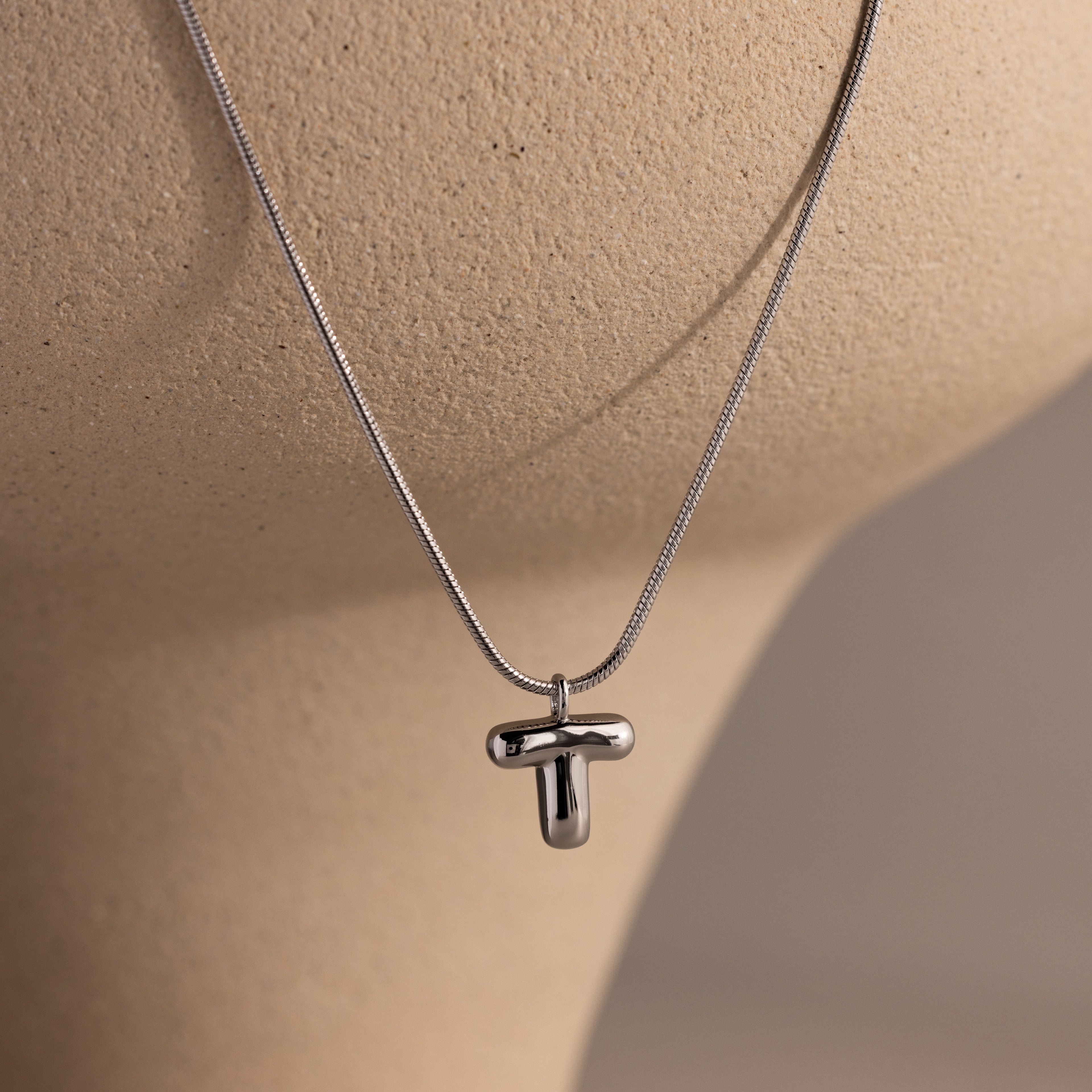 Bubble Letter Necklace