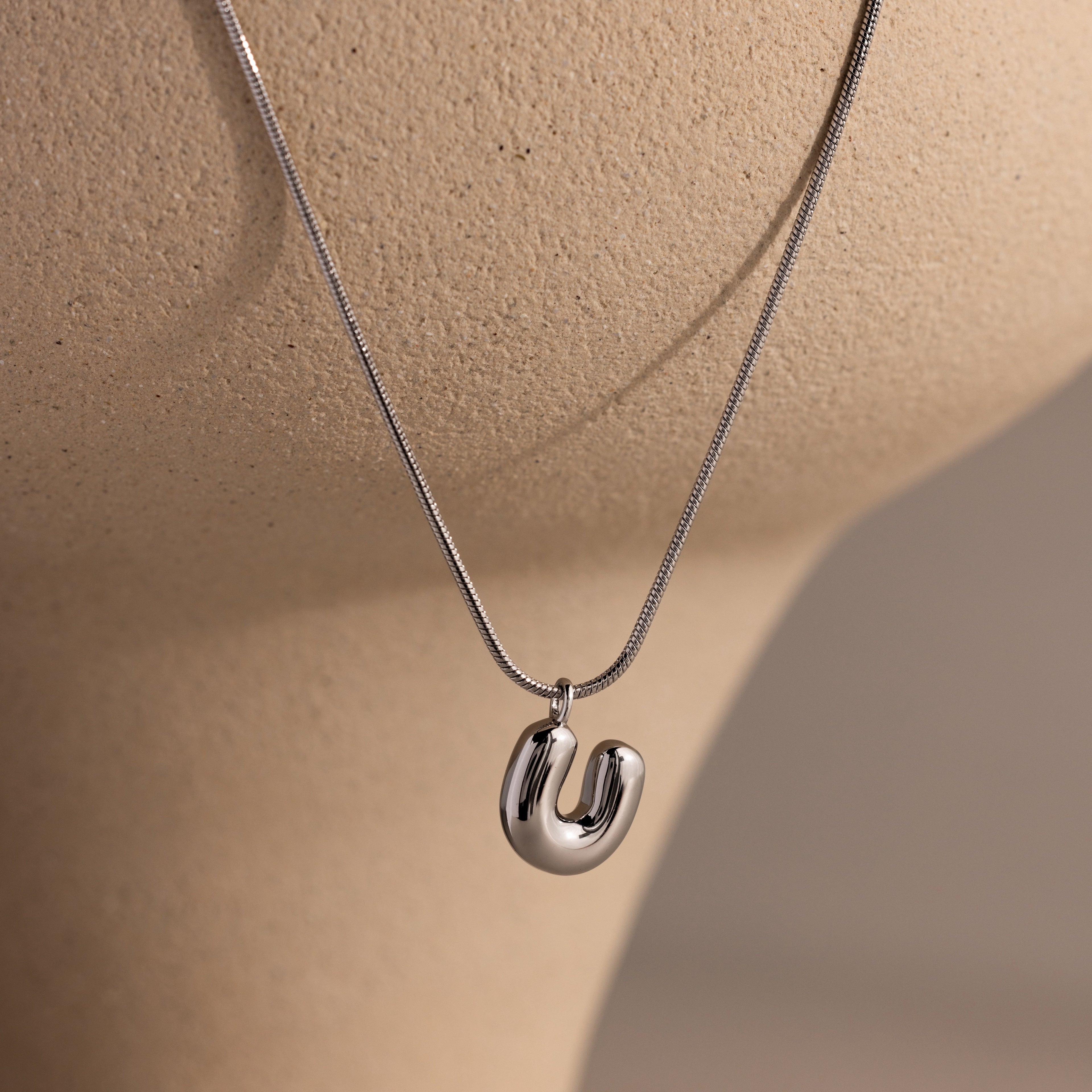 Bubble Letter Necklace