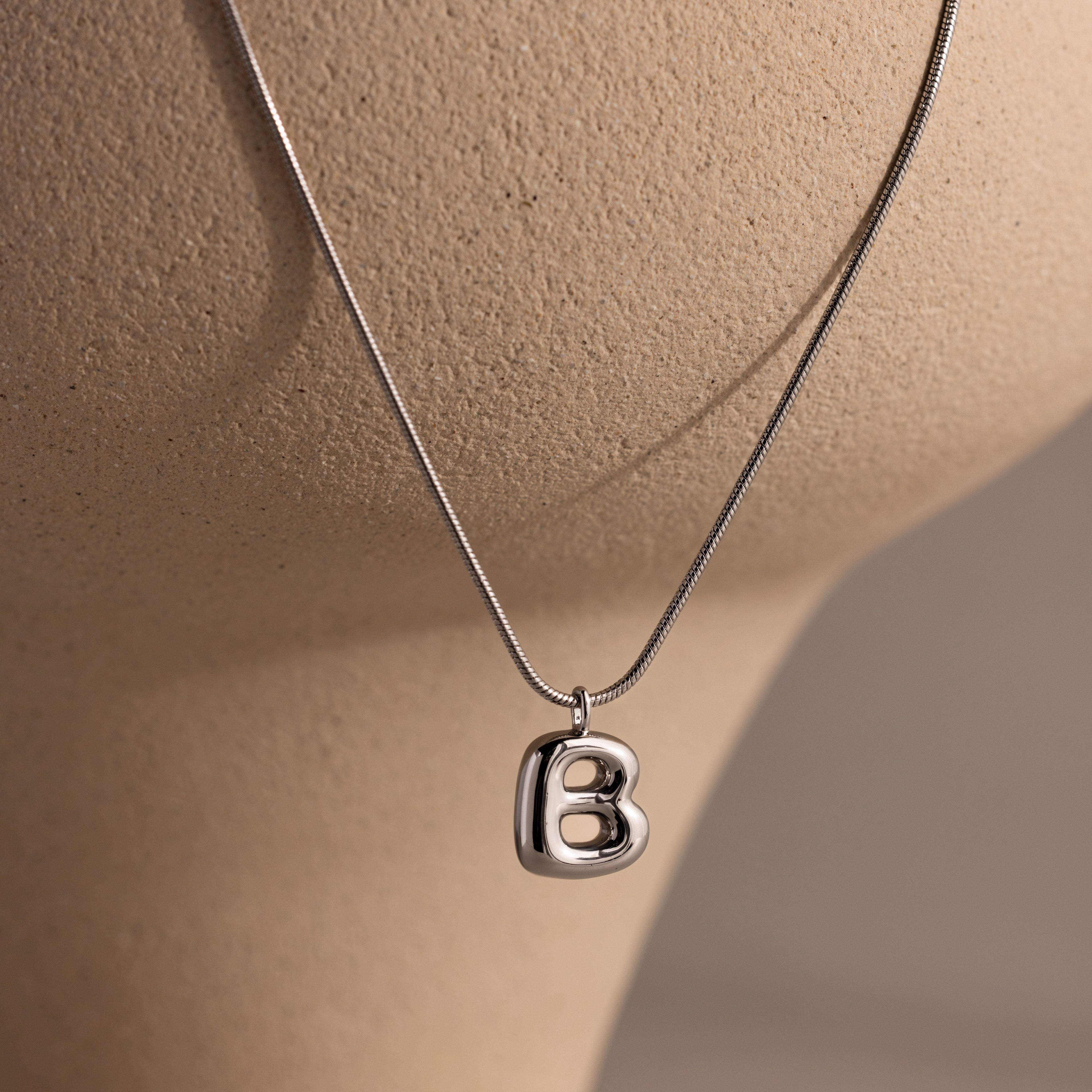 Bubble Letter Necklace