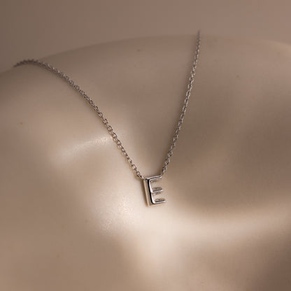 Dainty Bubble Letter Necklace
