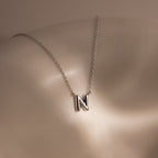 Dainty Bubble Letter Necklace