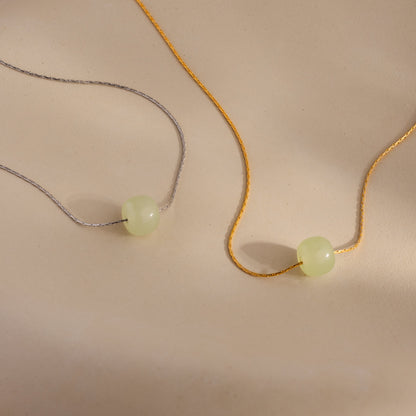 Jade Bead Necklace