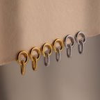 Twisted Link Earrings