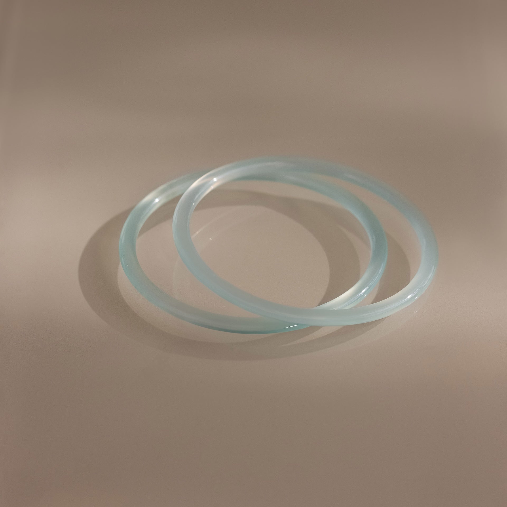 Thin Jade Bangle Set