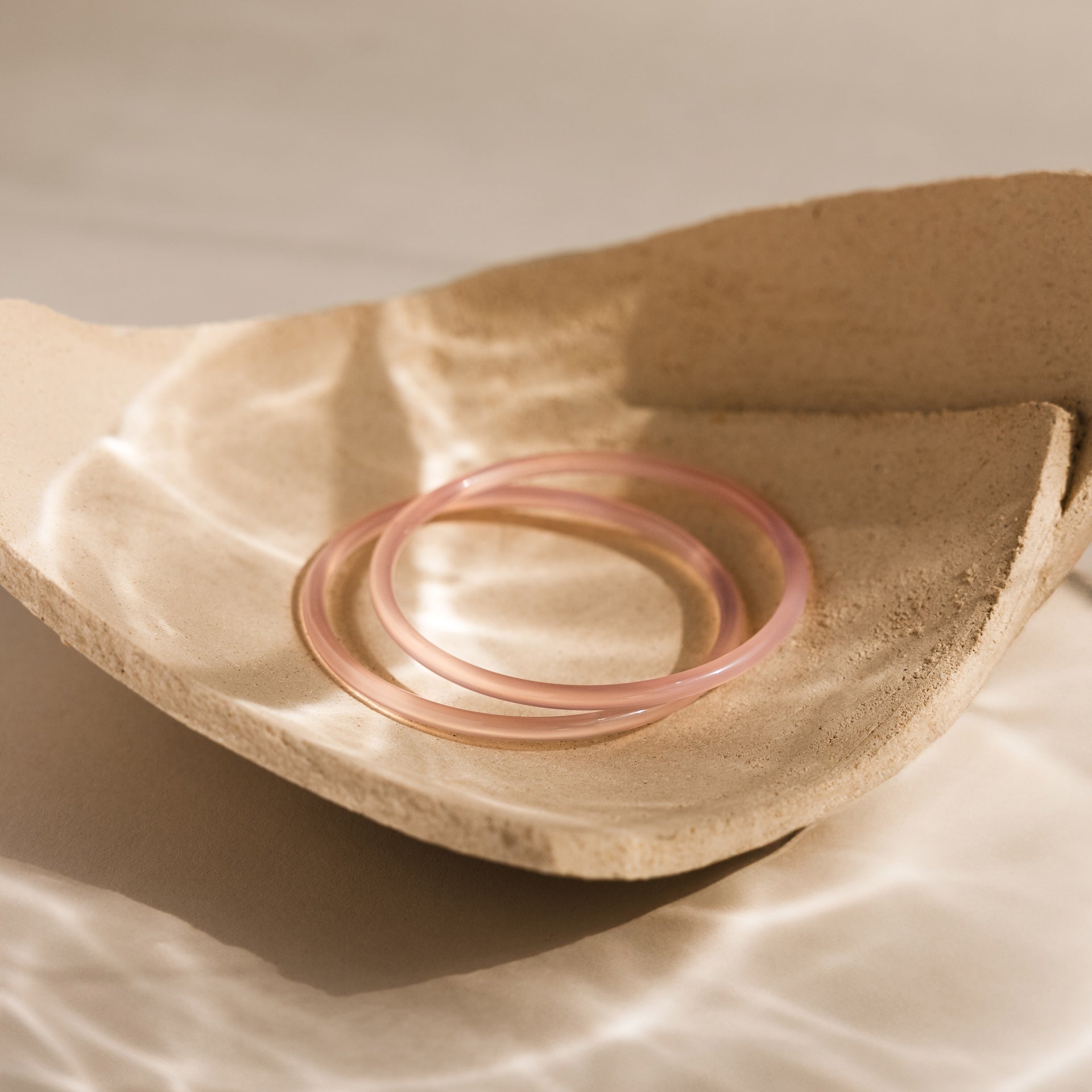 Thin Jade Bangle Set