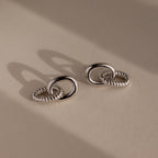 Twisted Link Earrings