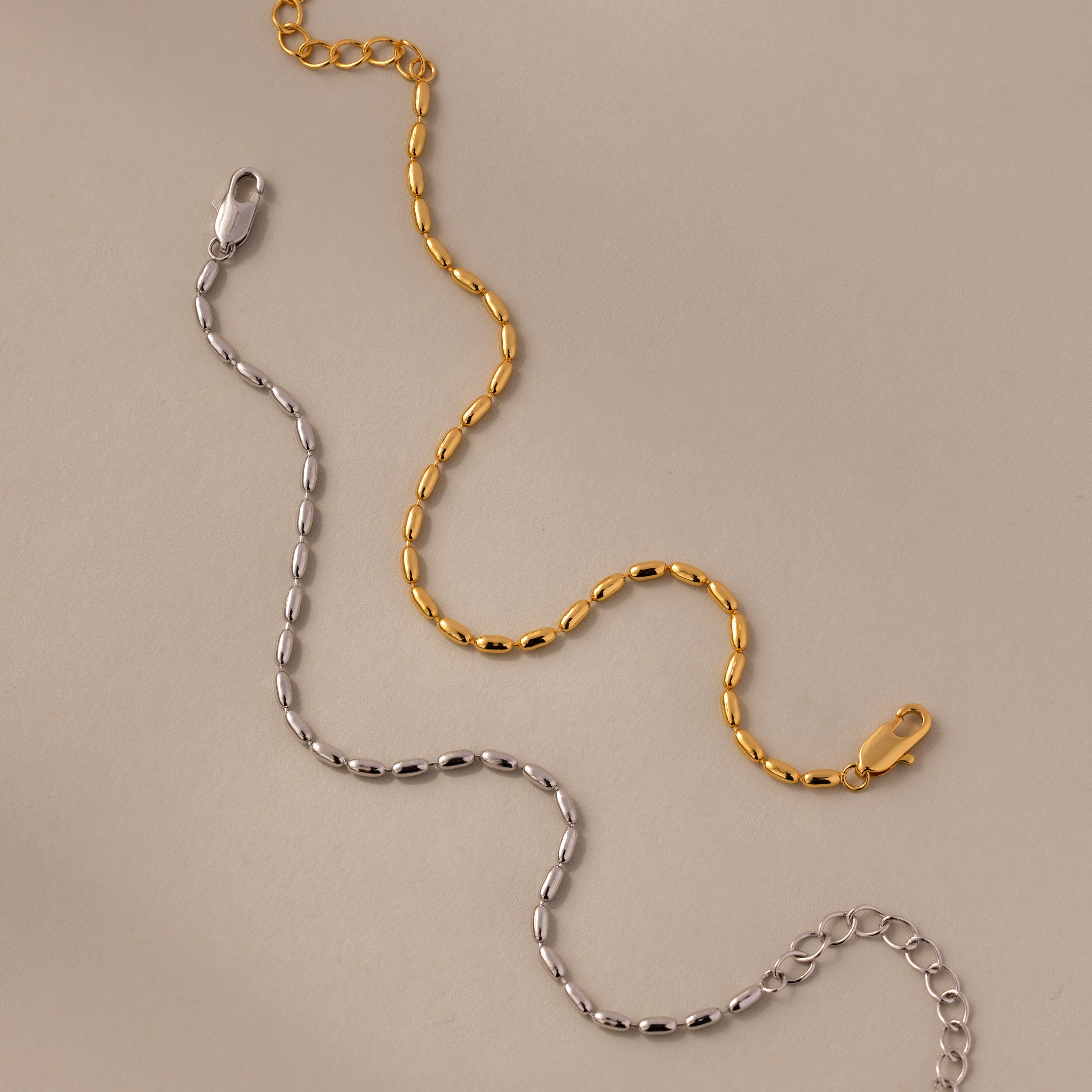 Oval Beaded Bracelet