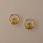Spiral Swirl Hoops