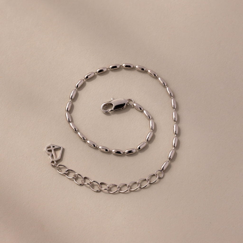 Oval Beaded Bracelet