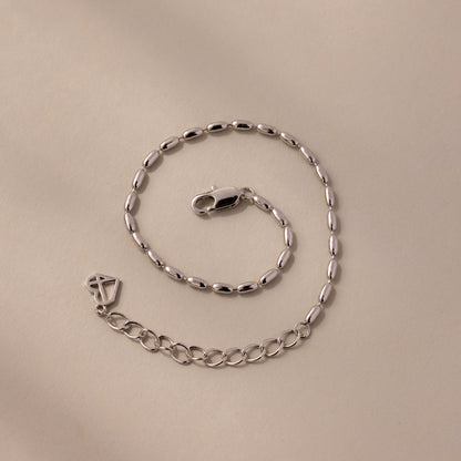 Oval Beaded Bracelet