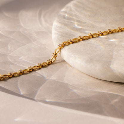 Diamond Chain Tennis Bracelet