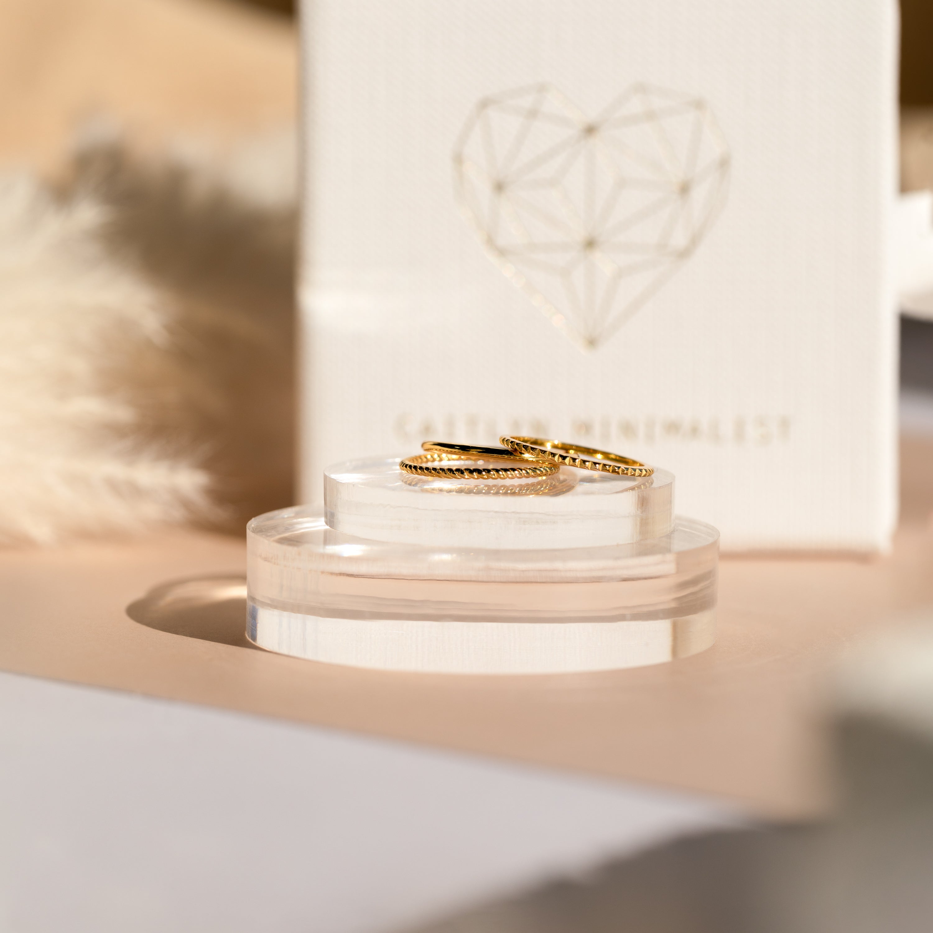 Thin Stacking Rings Set