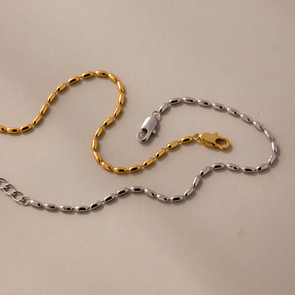 Oval Beaded Bracelet