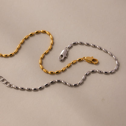 Oval Beaded Bracelet
