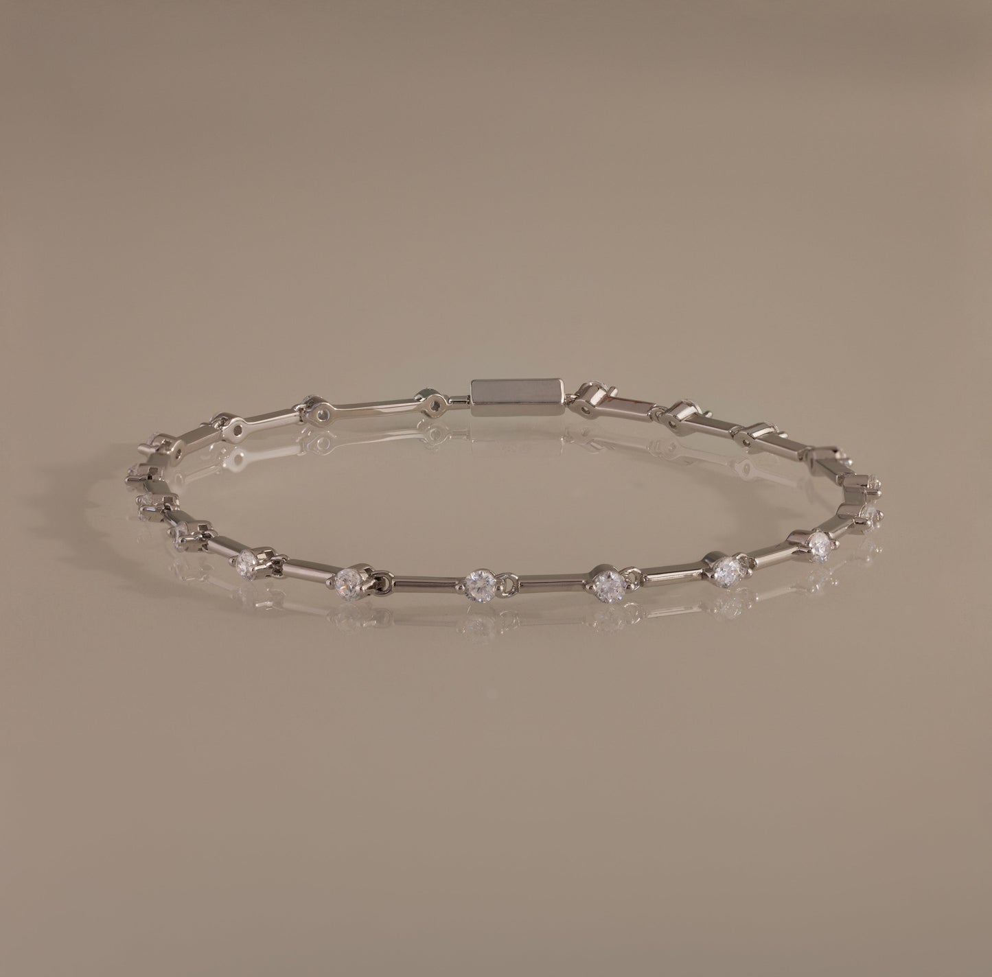 Sprinkle Diamond Tennis Bracelet