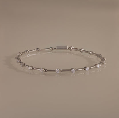 Sprinkle Diamond Tennis Bracelet