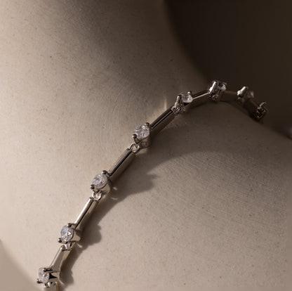 Sprinkle Diamond Tennis Bracelet