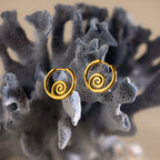 Spiral Swirl Hoops