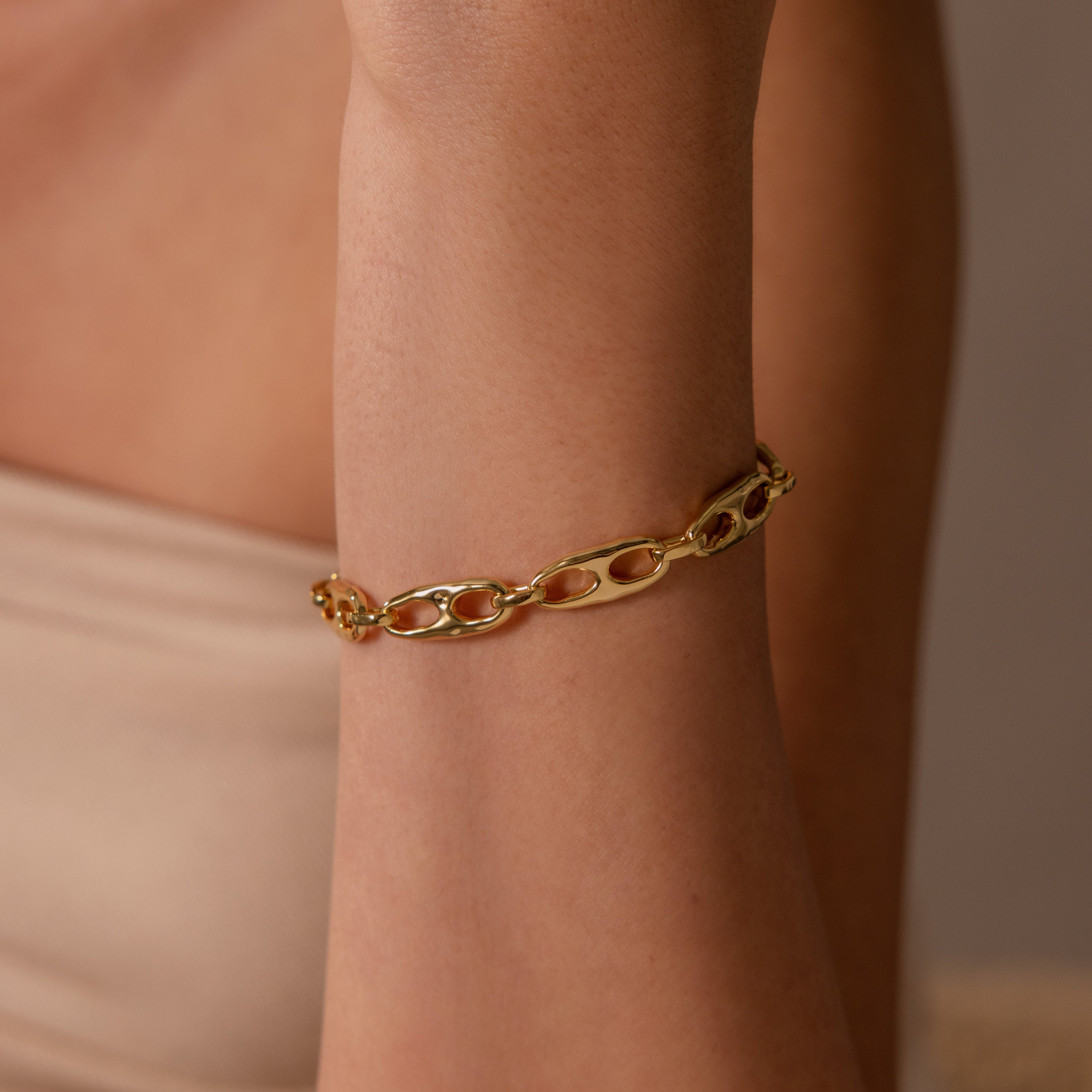 Organic Mariner Chain Bracelet