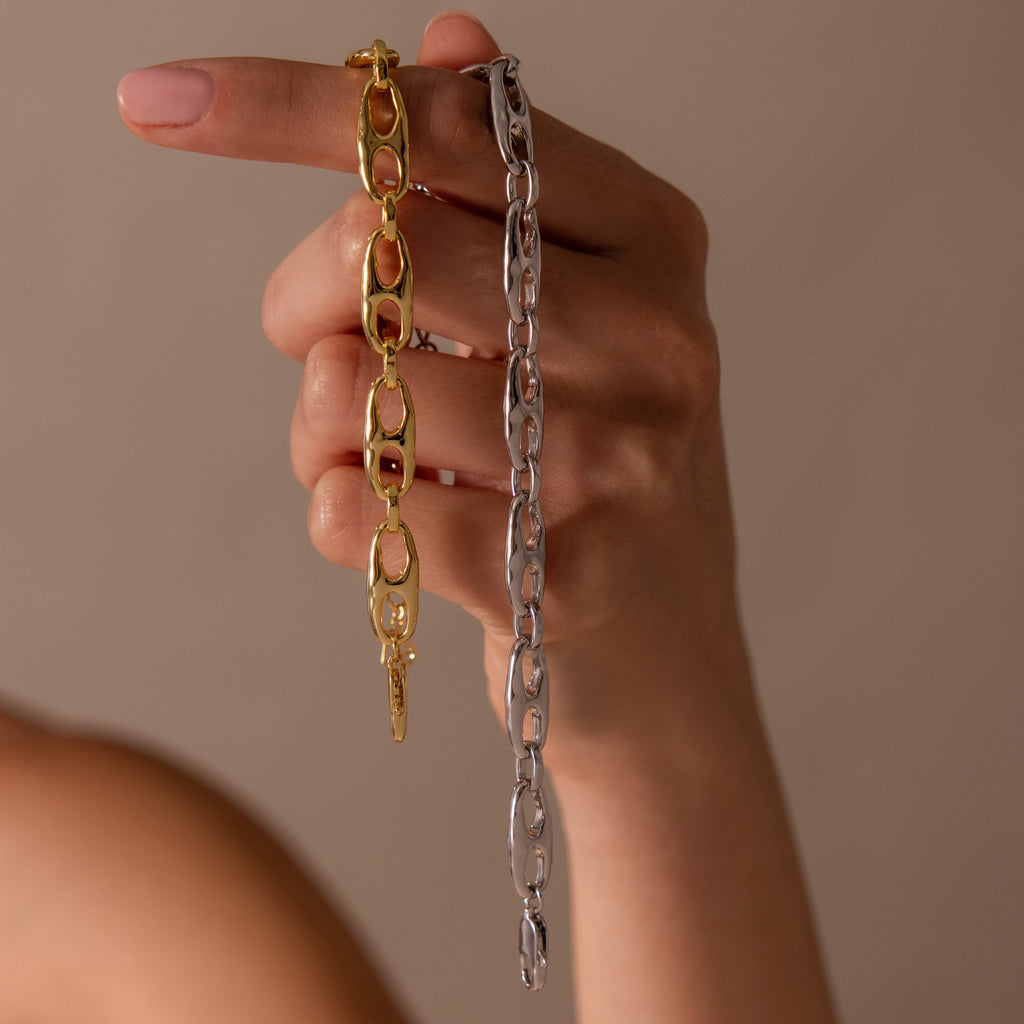 Organic Mariner Chain Bracelet