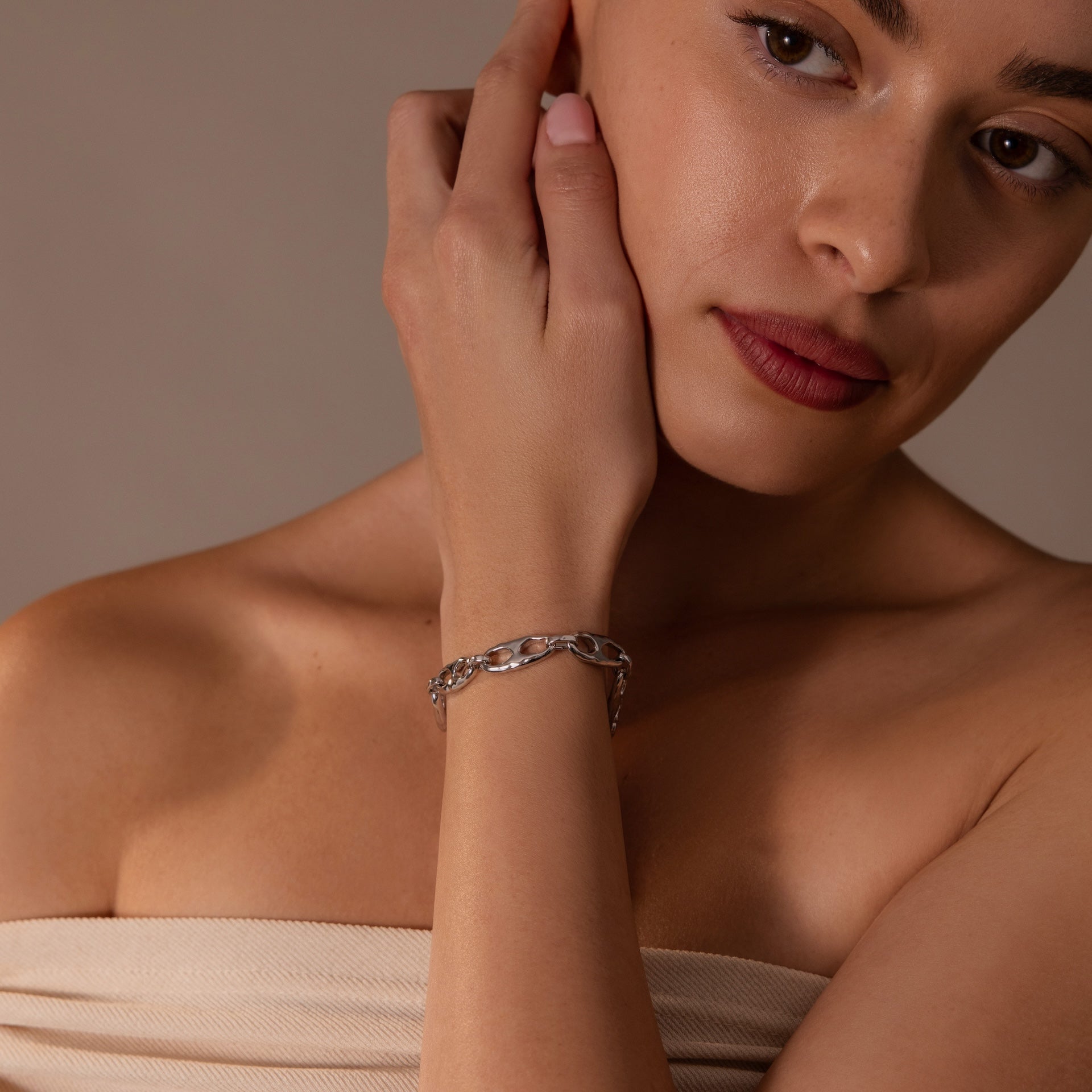 Organic Mariner Chain Bracelet