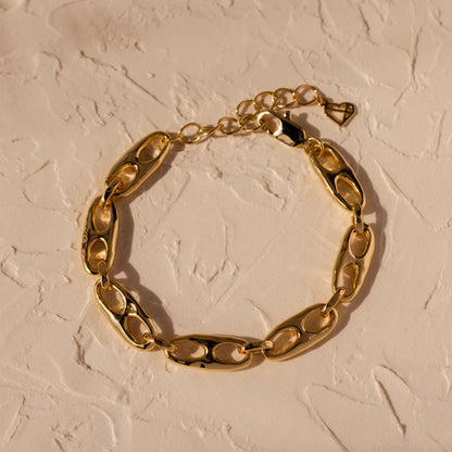Organic Mariner Chain Bracelet