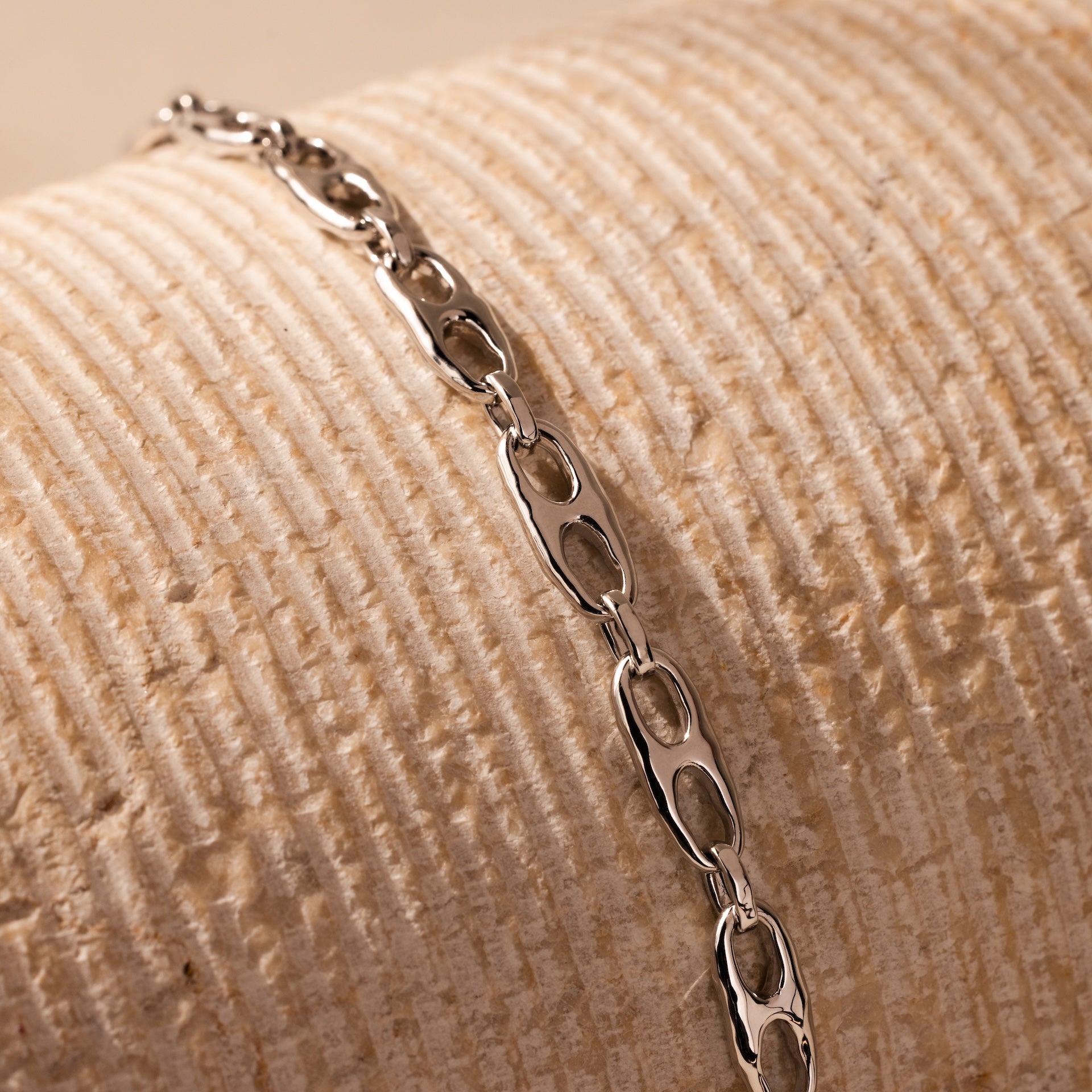 Organic Mariner Chain Bracelet