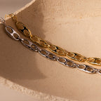 Organic Mariner Chain Bracelet