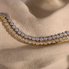 Heart Tennis Bracelet