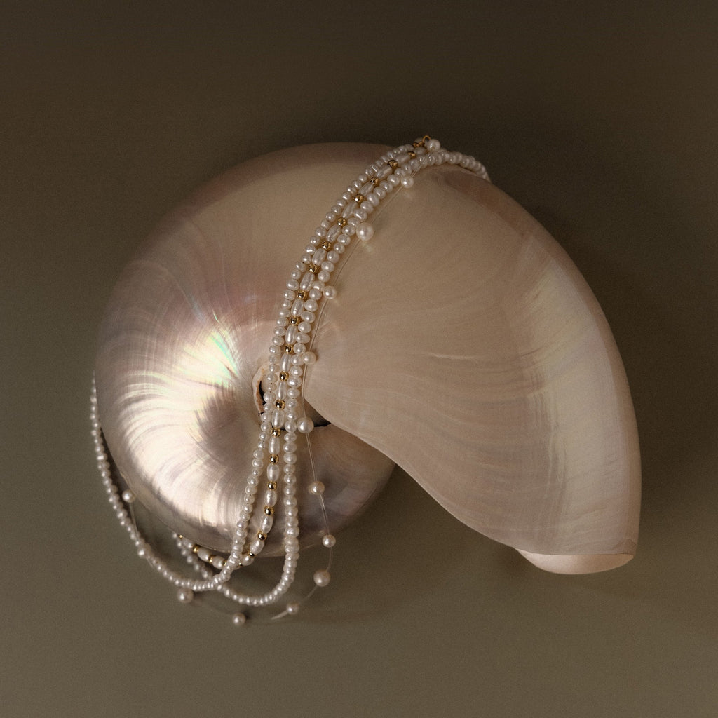Floating Pearl Necklace