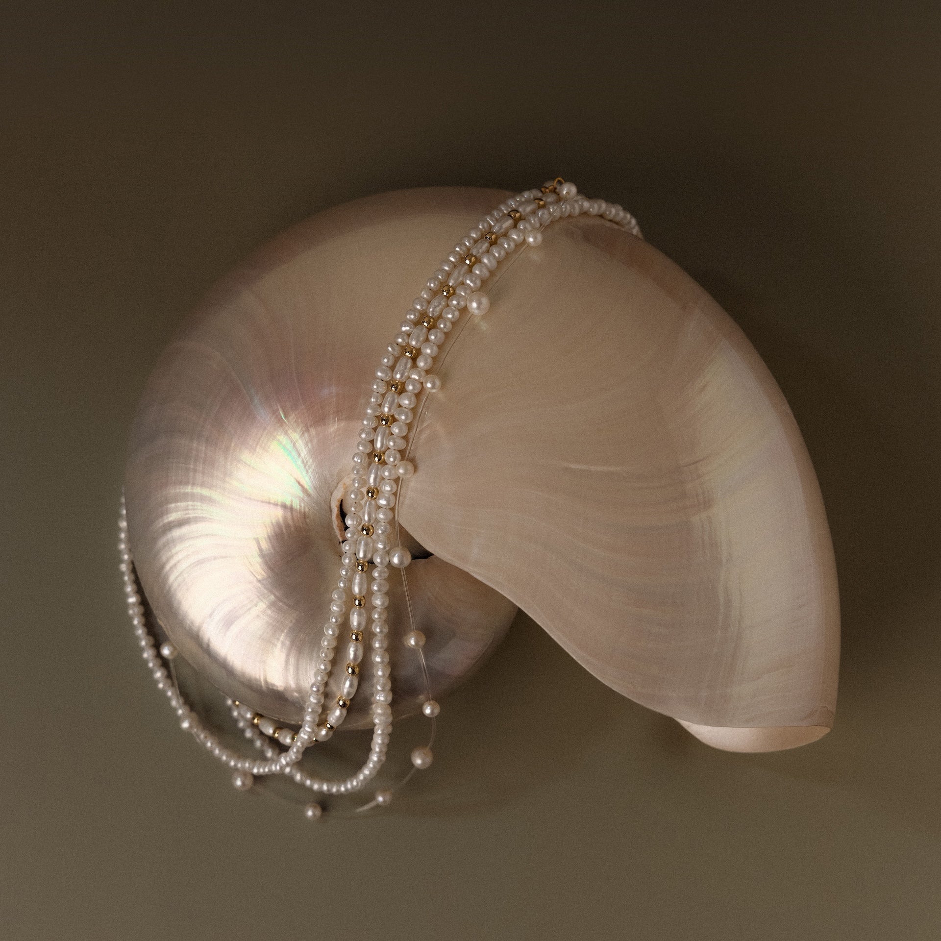 Floating Pearl Necklace