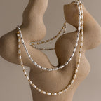 Beaded Pearl Necklace
