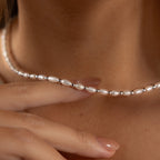 Beaded Pearl Necklace