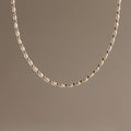 Beaded Pearl Necklace