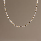 Beaded Pearl Necklace