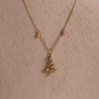 Holiday Diamond Tree Necklace