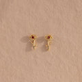 Birth Flower Stud Earrings
