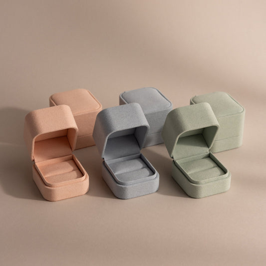 Suede Ring Box