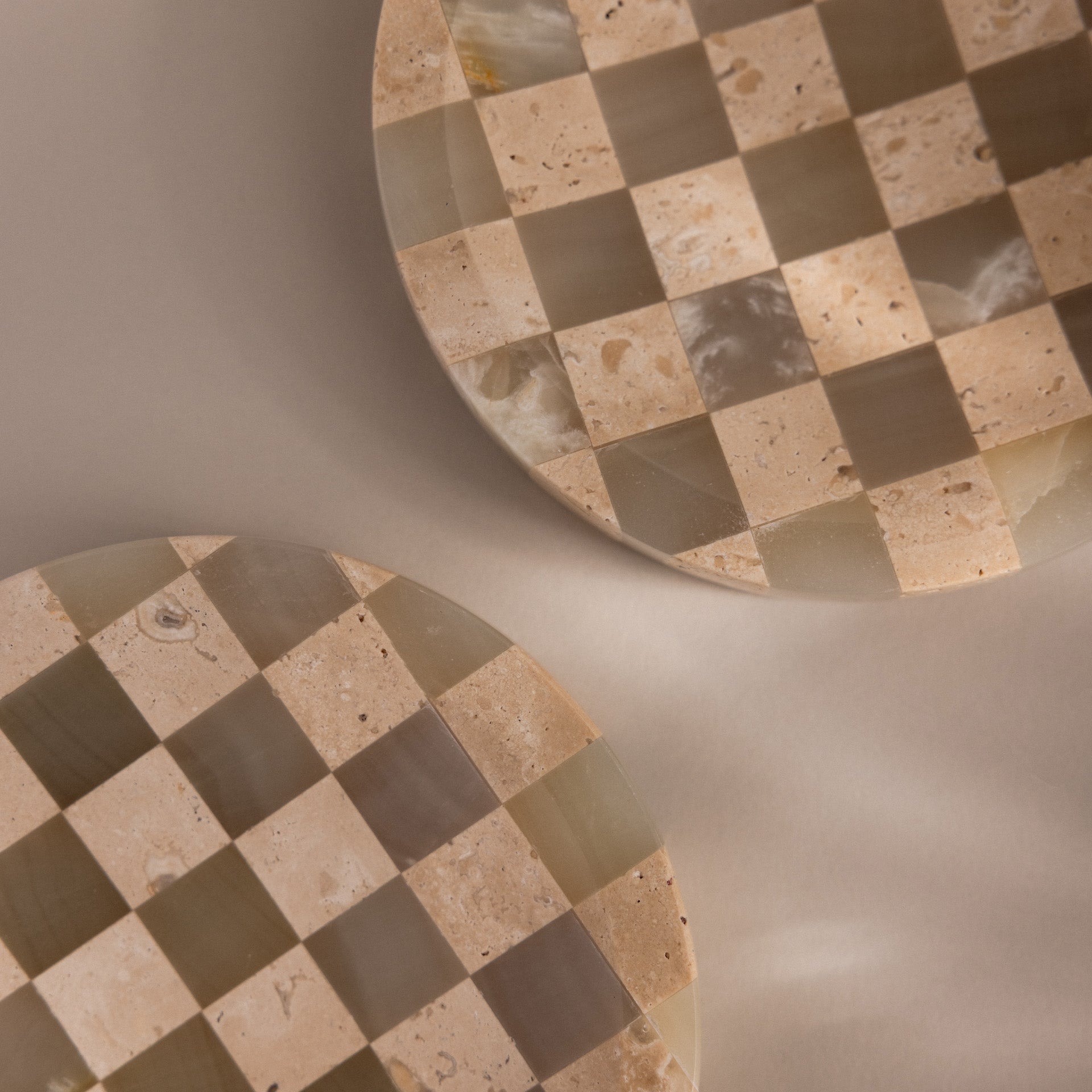 Checkered Jewelry Dish