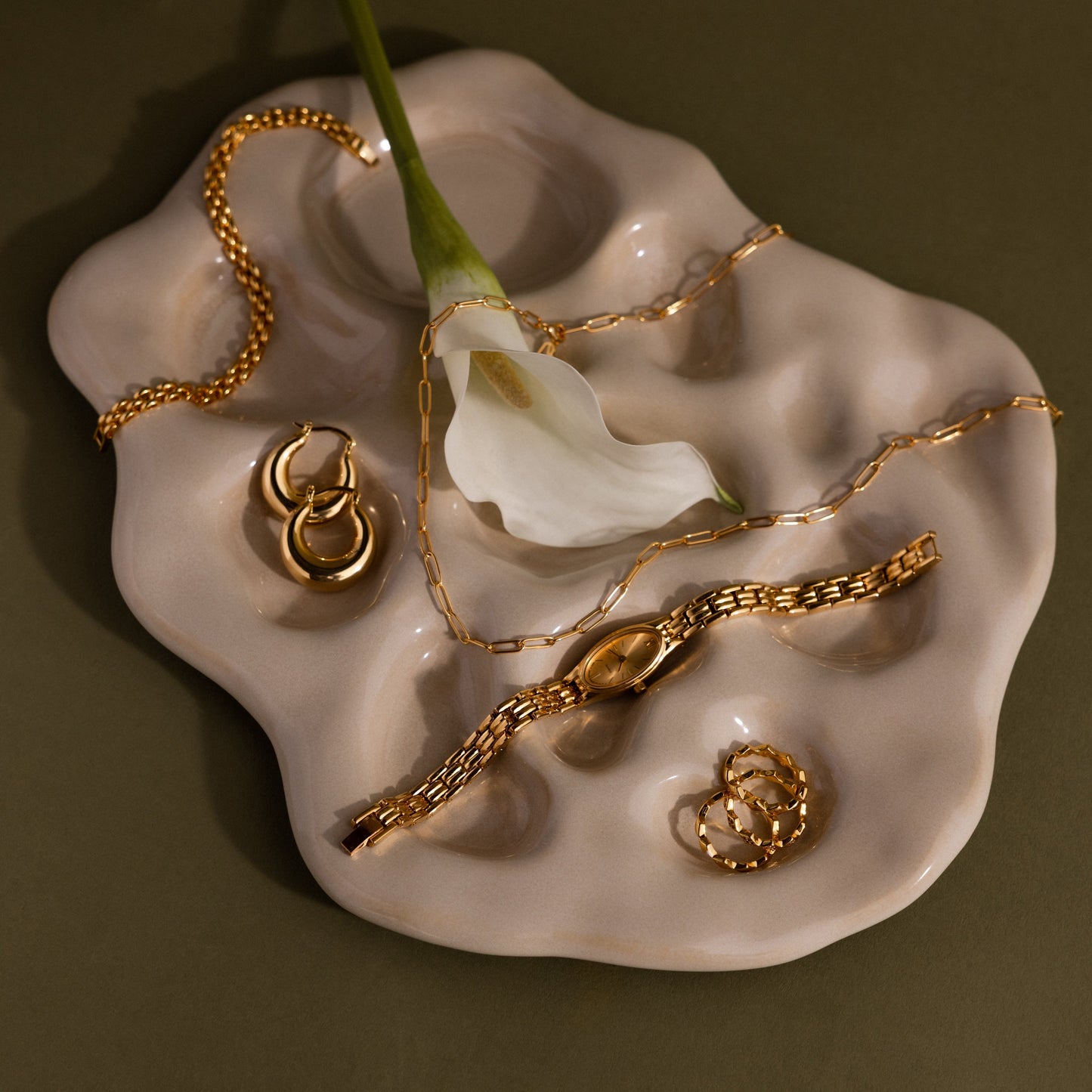 Organic Treasure Trove Jewelry Dish